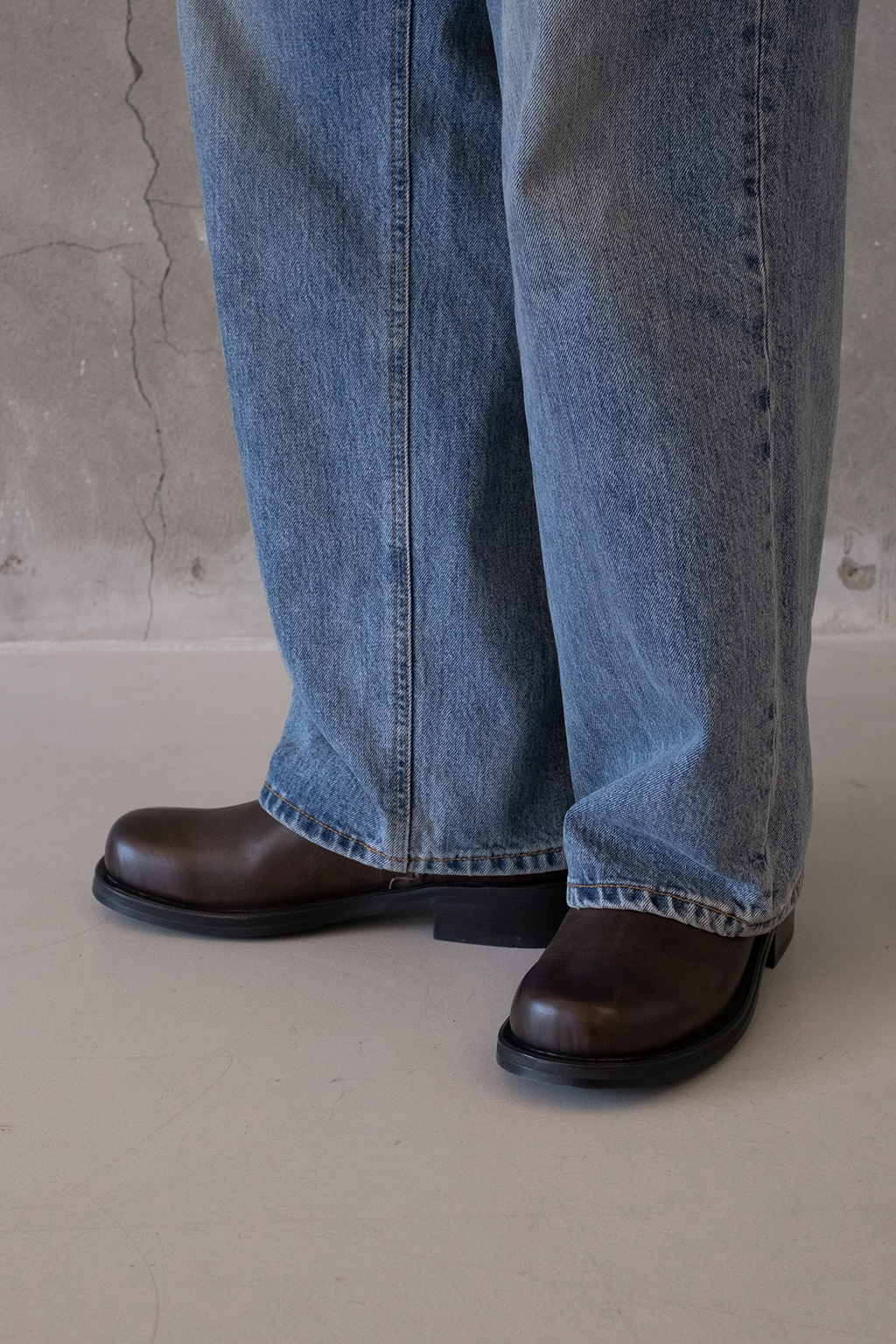 Cinderella crack boots (brown)